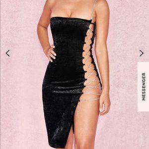 Suede dress